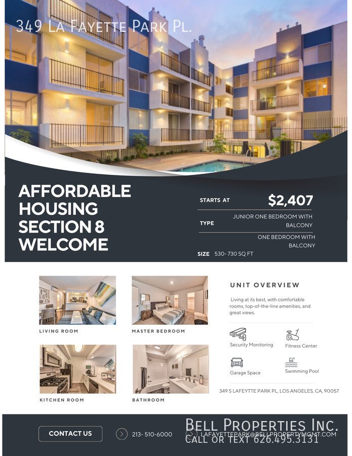 Cozy and Stylish 1BR/1BA Unit at La Fayette! property image