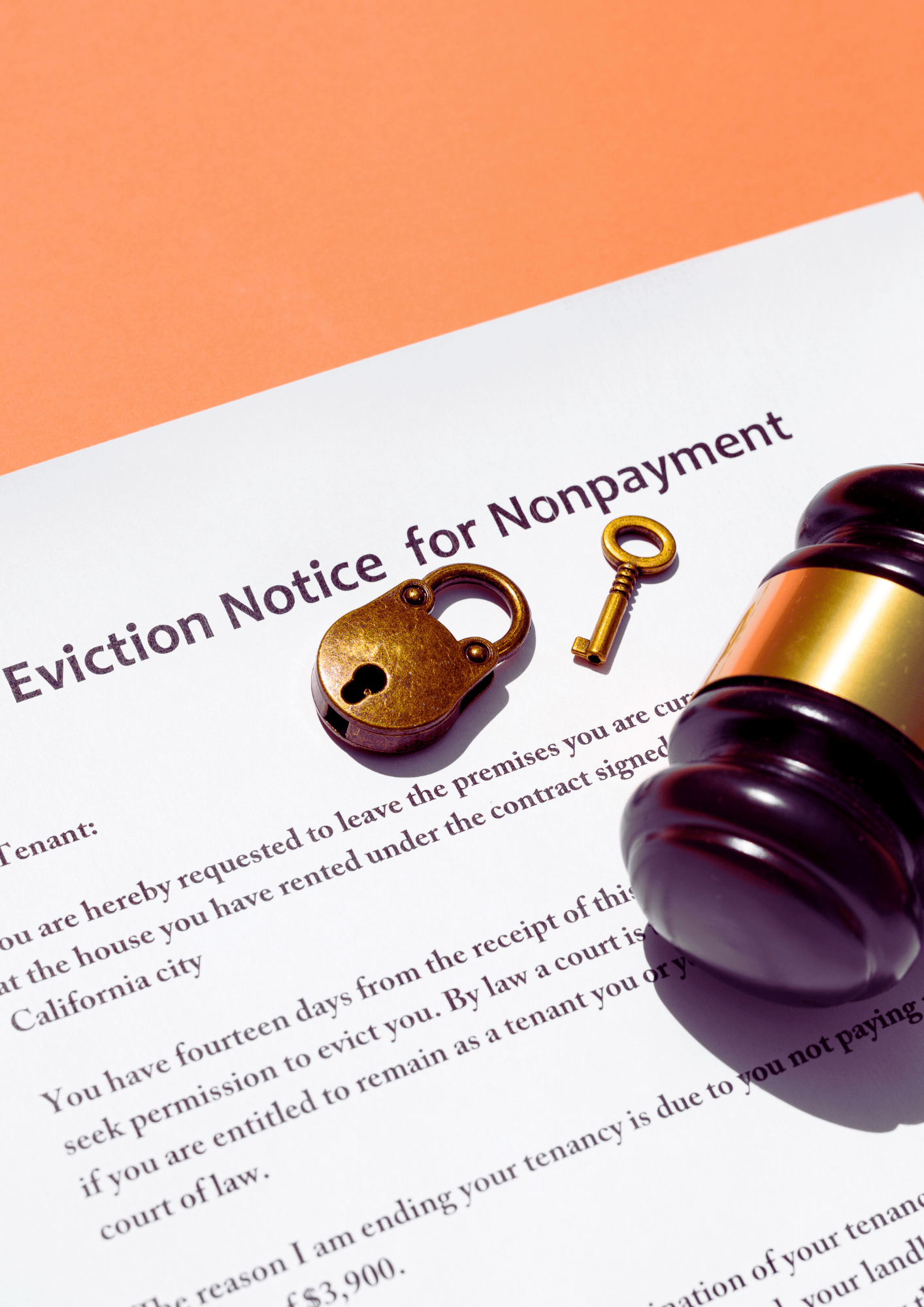 Eviction Due to Nonpayment